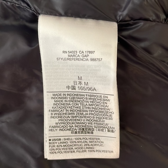 GAP alternative down hooded Vest - Picture 7 of 9